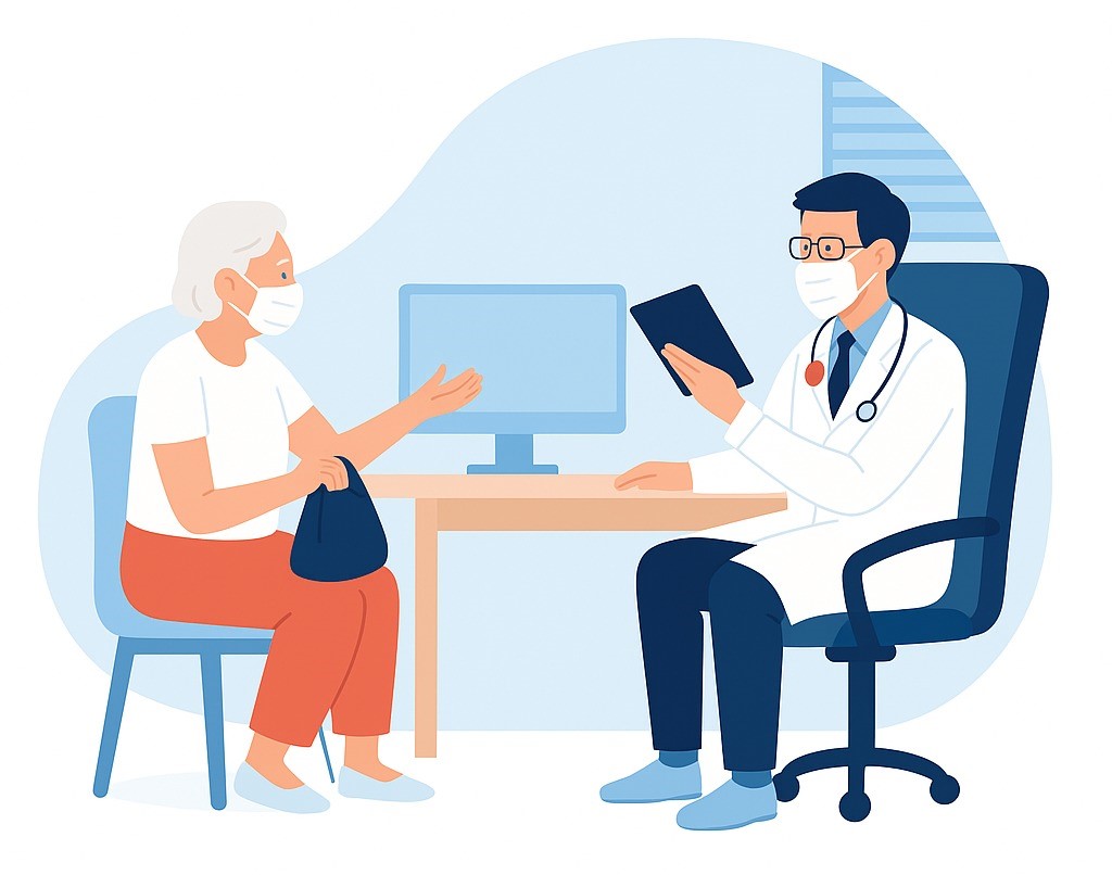 Consultorio y hospital