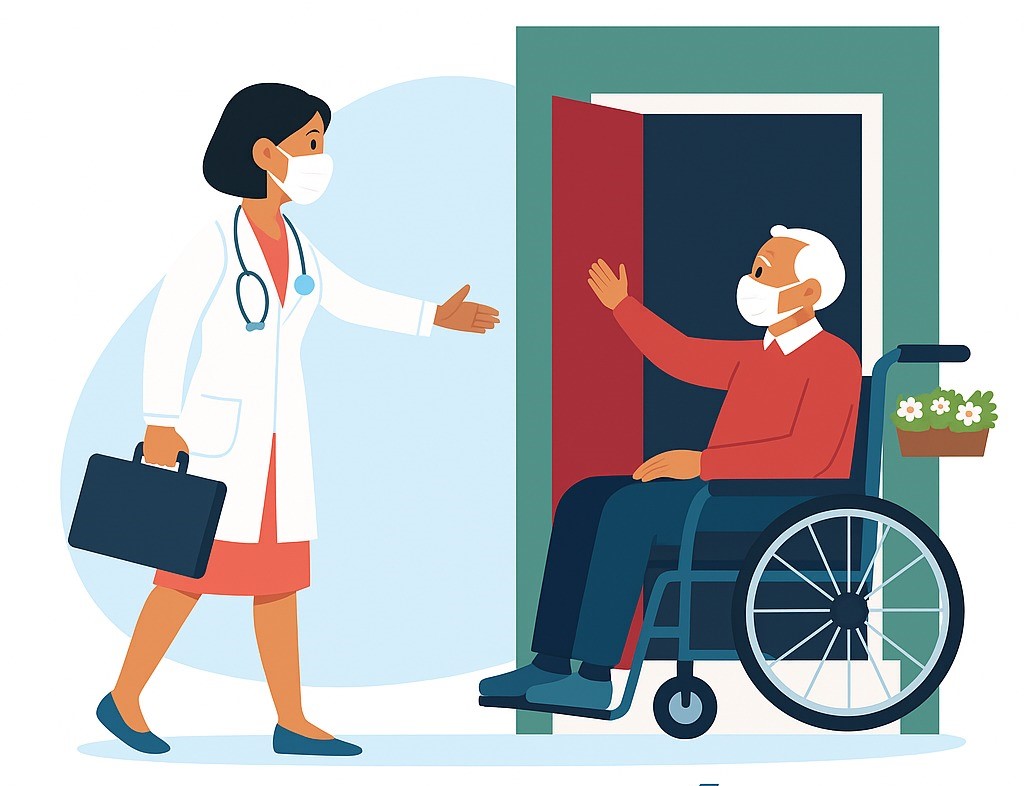 Atención médica domiciliaria